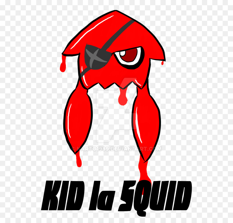 Cartoon Charakter Logo Clip art - Zeichnung von squid