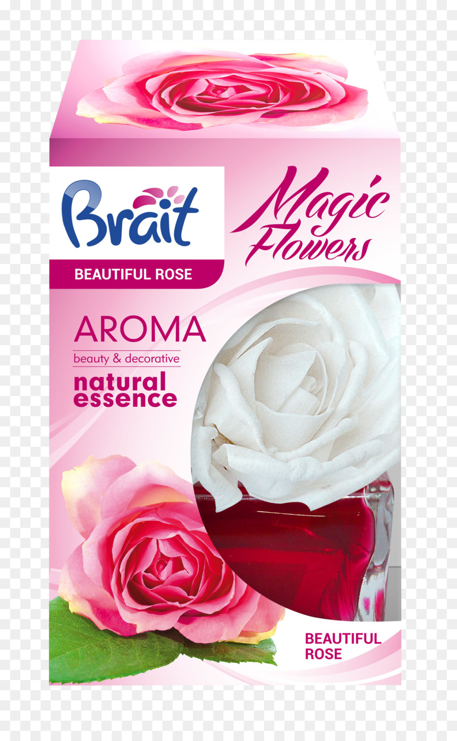 Geruch Lufterfrischer Blume Rose Toilet rim block - blume