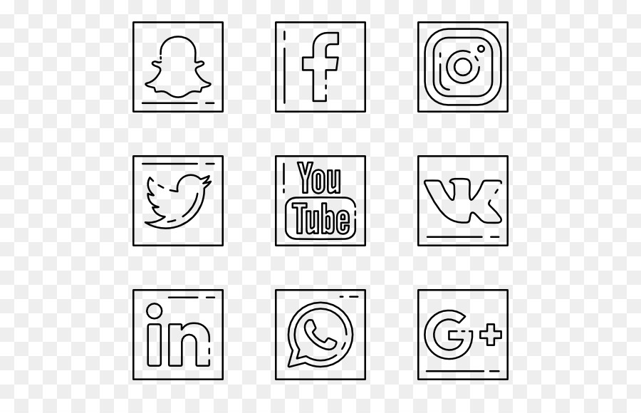 Sociale, media, Icone del Computer, Simbolo - social media