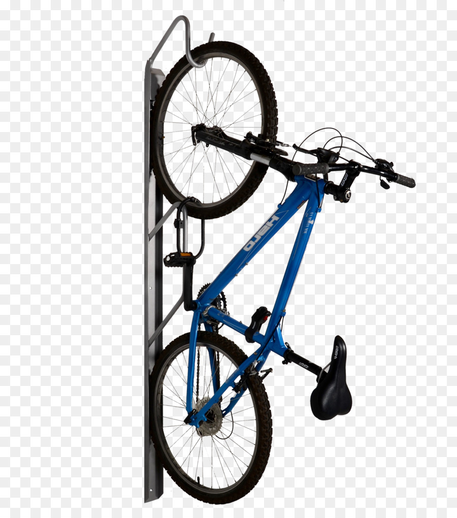 I Pedali di una bicicletta con Ruote di Bicicletta Auto parcheggio per le Biciclette rack - monta bici