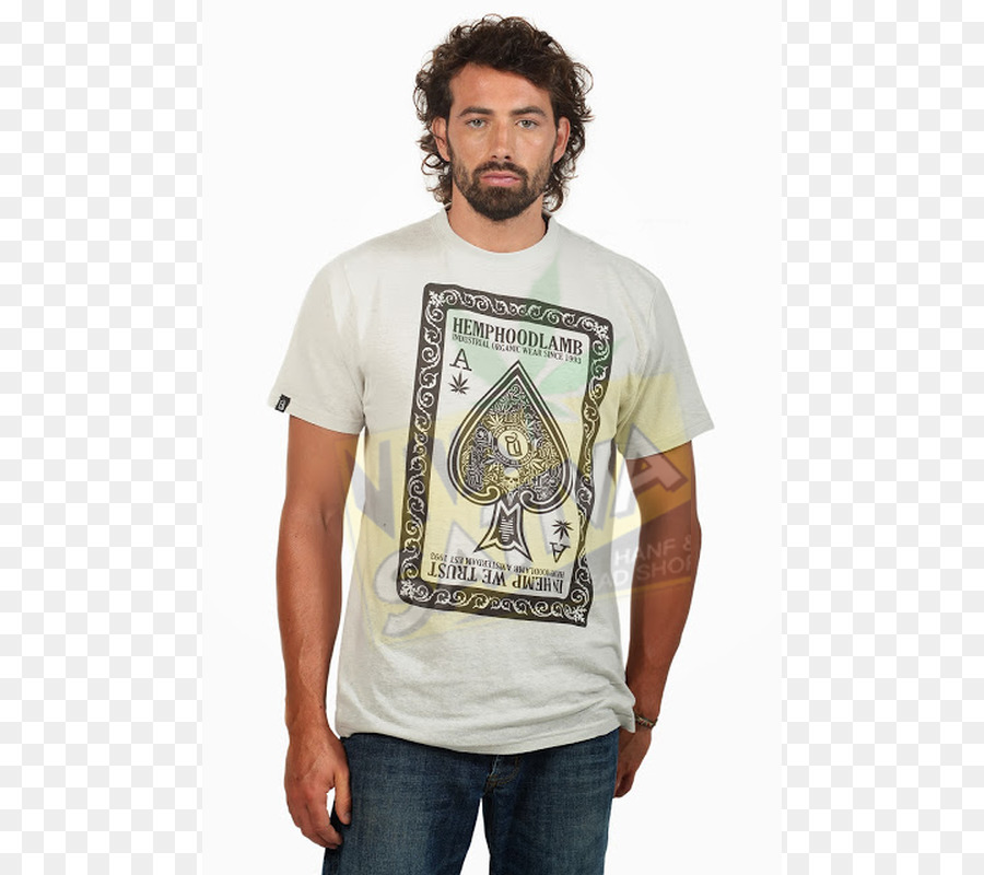 A maniche lunghe T-shirt Barba Beige - Maglietta