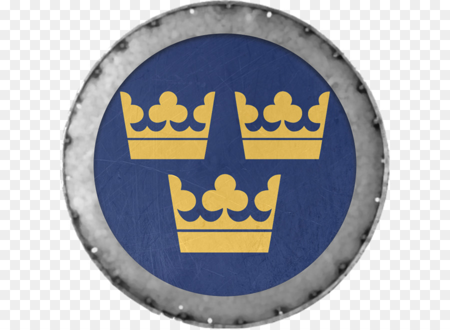 Flagge von Schweden Drei Kronen Wappen von Schweden - Flagge