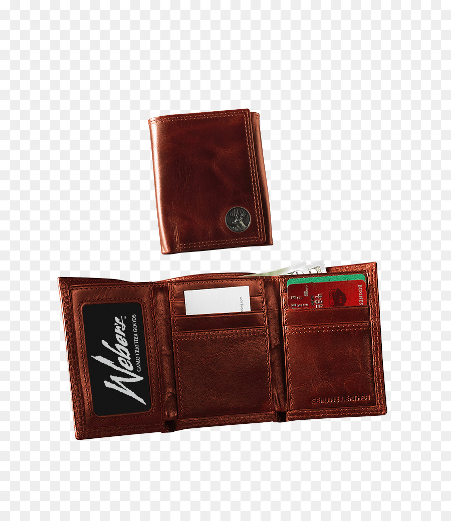 Portafoglio in Pelle Pocket Money clip - Tri fold