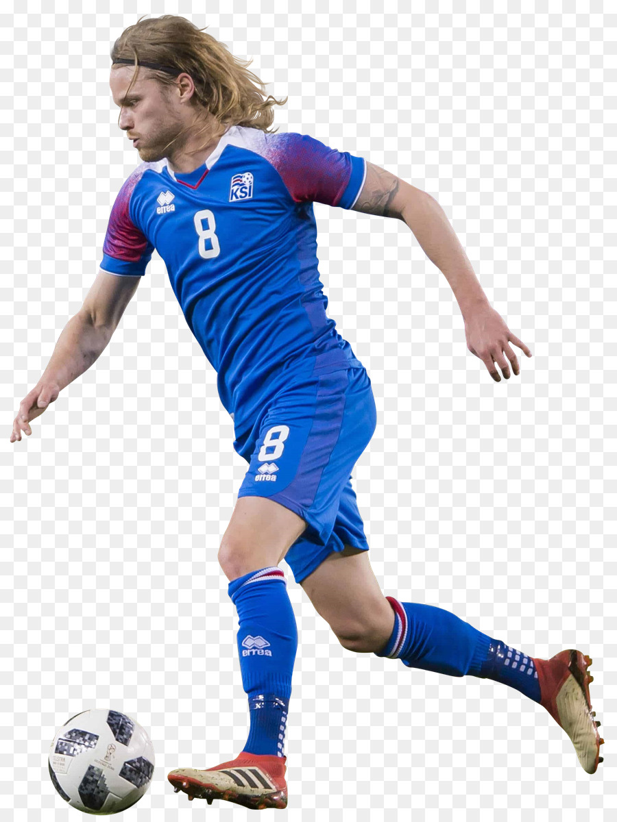 Birkir Bjarnason 2018 World Cup Football player Island - Fußball