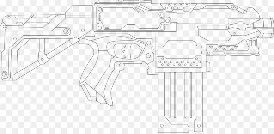 Linea arte Disegno Arma - arma