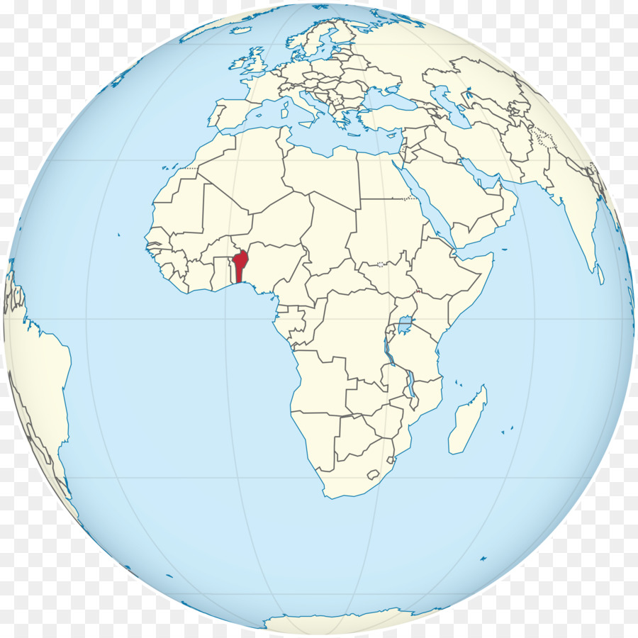 Globus Ruanda Weltkarte Welt Karte - Globus