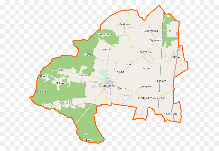 Zydowo Czerniejewo, Gniezno County Của Kosovo, Gębarzewo Gniezno County, Lớn Hơn Ba Lan Tỉnh - bản đồ