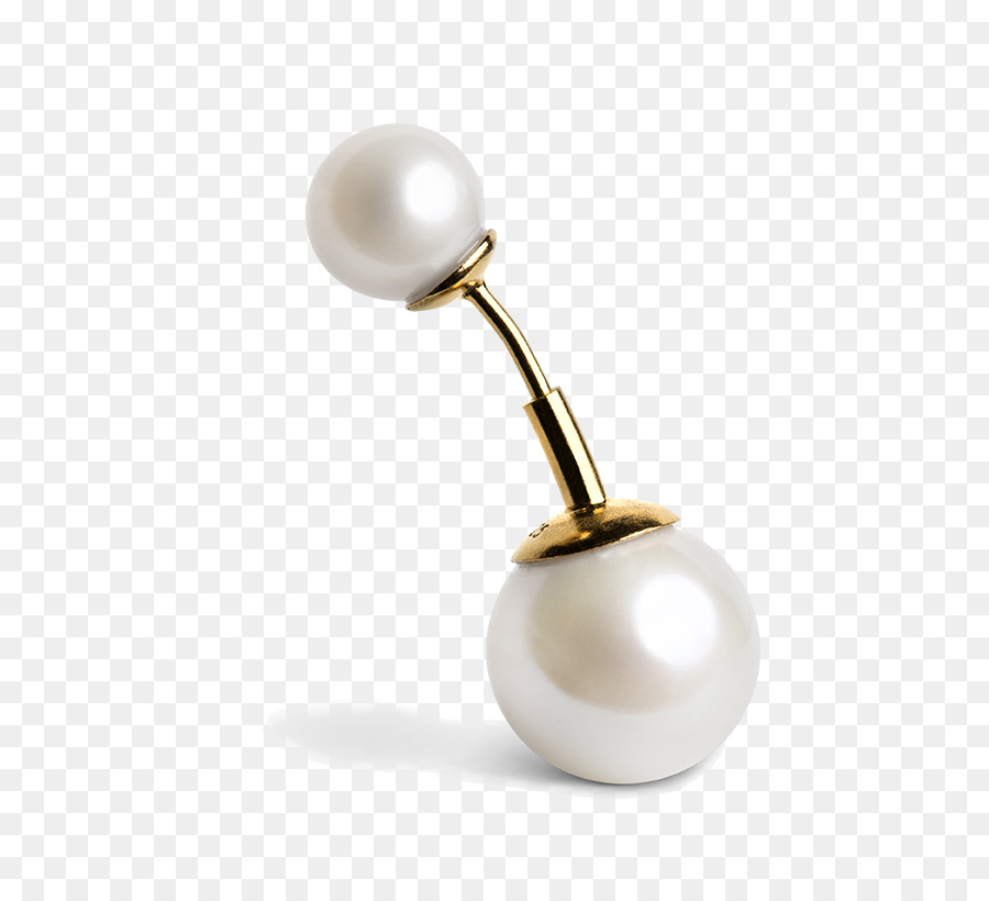 Perle Ohrringe von Jane Kønig Schmuck T shirt - große Perle