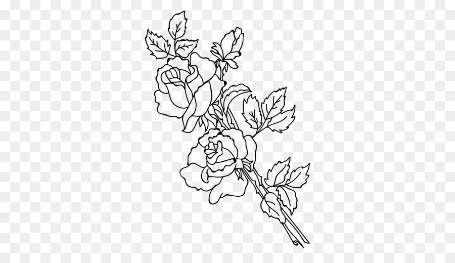 Staminali vegetali fantasia Floreale Rosa Disegno a Fiori - rose a grappolo