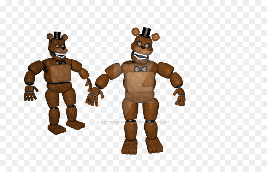 Animali di peluche & Peluche di Cinque Notti al Freddy Animatronics Disegno - freddy 4 marionette