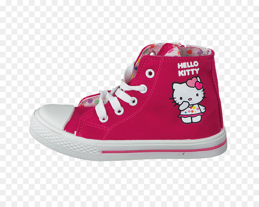 Skate giày Giày thể Thao màu đỏ Tươi - hello kitty đen và trắng