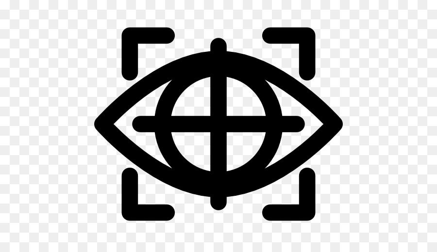 Icone del Computer la Tecnologia Eye-tracking Simbolo - tecnologia