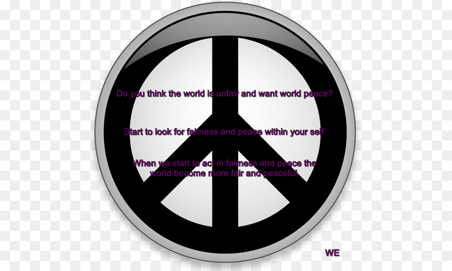 Pace, simboli della Campagna per il Disarmo Nucleare Hippie bandiera della Pace - simbolo