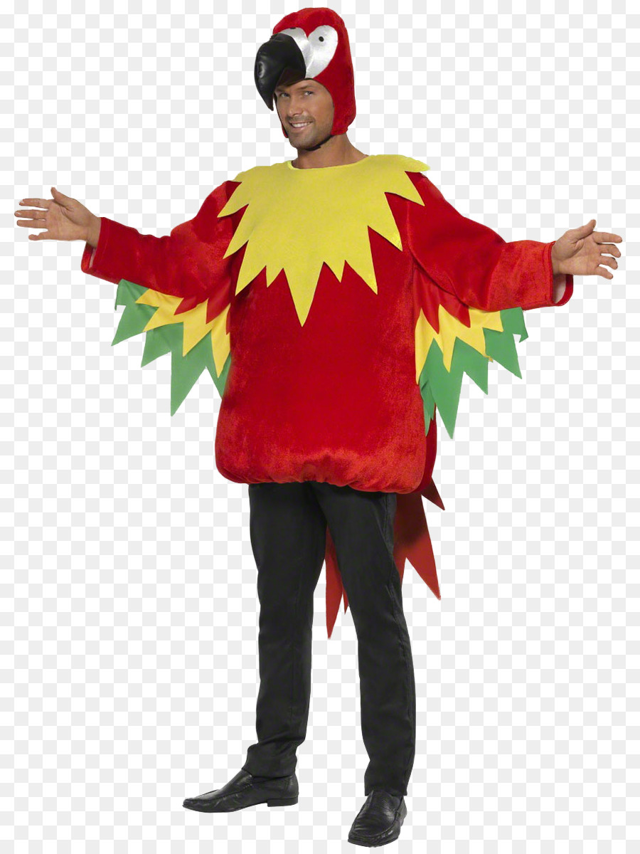 Papagei-Kostüm-Partei-Kleidung Smiffys - Kostüm Mann