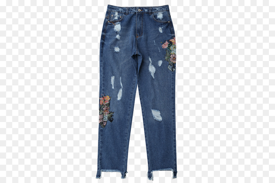 Denim thợ Mộc jean-phù hợp với quần - Xé quần jean