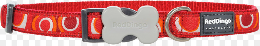 Hundehalsband Hund Halsband von Red Dingo - roten Halsband Hund