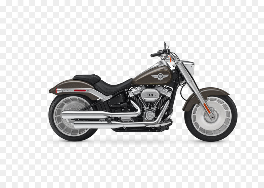 Harley Davidson Fat Boy Auspuff Softail Motorrad - Motorrad