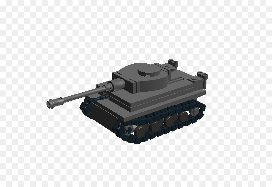Churchill-Panzer Tiger I Heavy tank Gun turret - lego Panzer