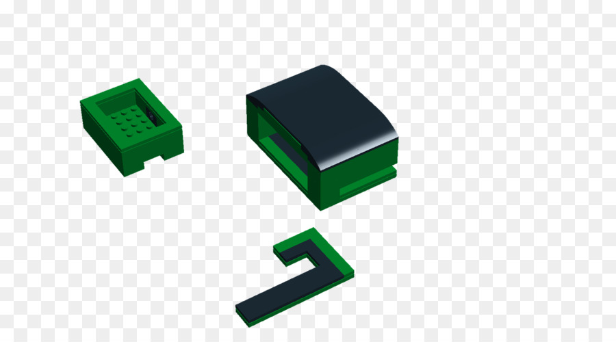 Il componente elettronico di Logo Verde - Design