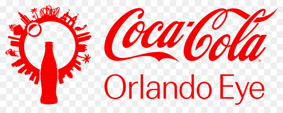 BIỂU tượng Orlando Coca-Cola London Mắt Logo - khu du lịch