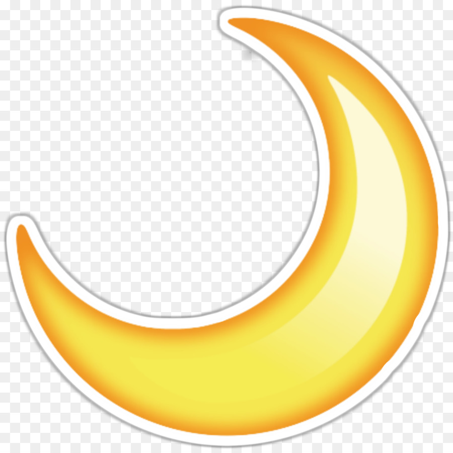 Emoji-Sticker-Crescent Moon - Emoji