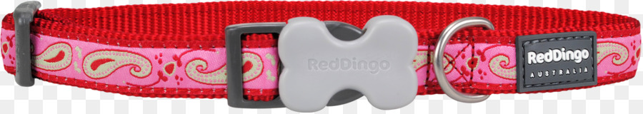 Hundehalsband Dingo Purple - roten Halsband Hund