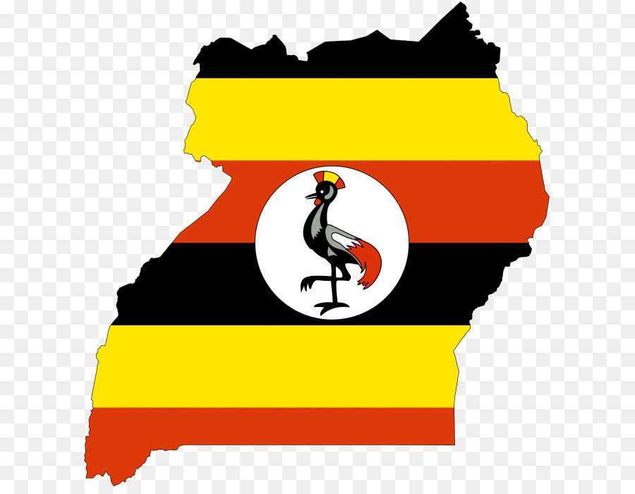 Flagge Uganda Flagge von Costa Rica mit nationalflagge - Flagge