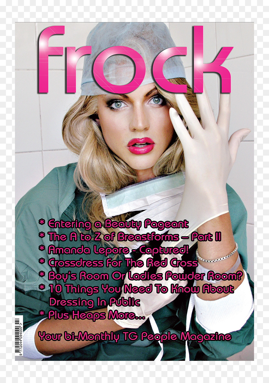 Magazin-Pink M-Lippe-Poster-Brille - baby Kleid