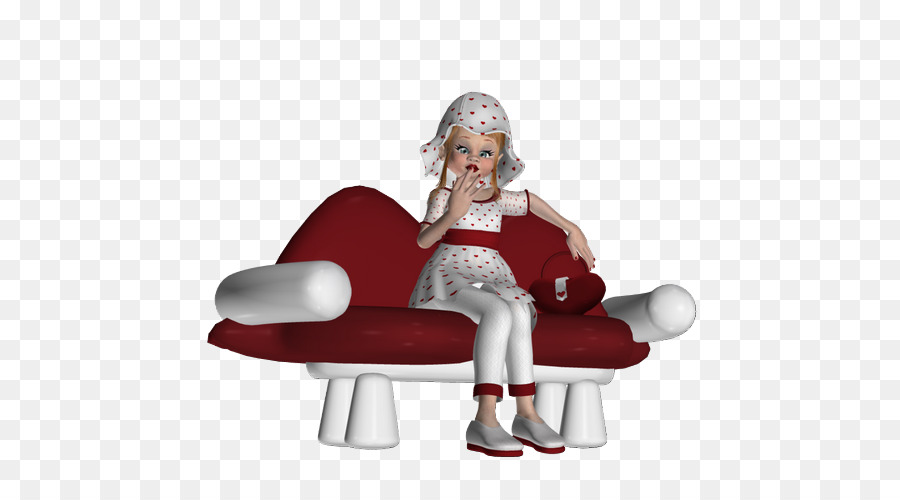 Stuhl, Sitzen, Santa Claus Figur - Stuhl