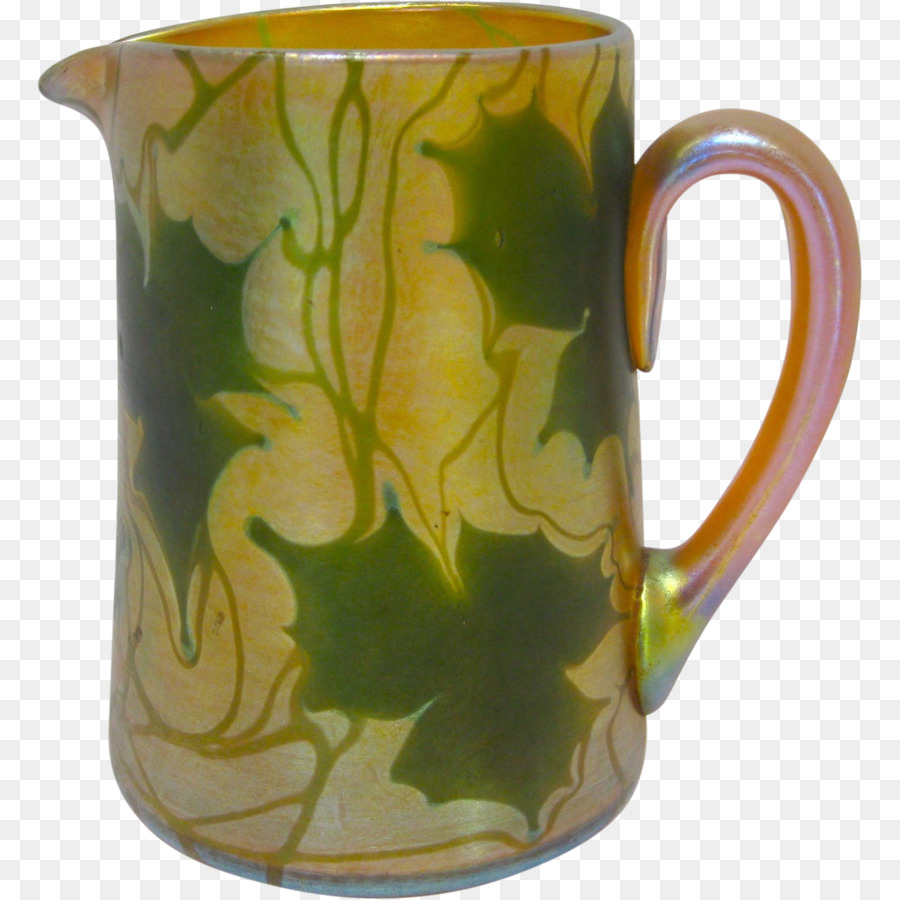 Krug Krug Keramik Vase Favrile-Glas - Vase