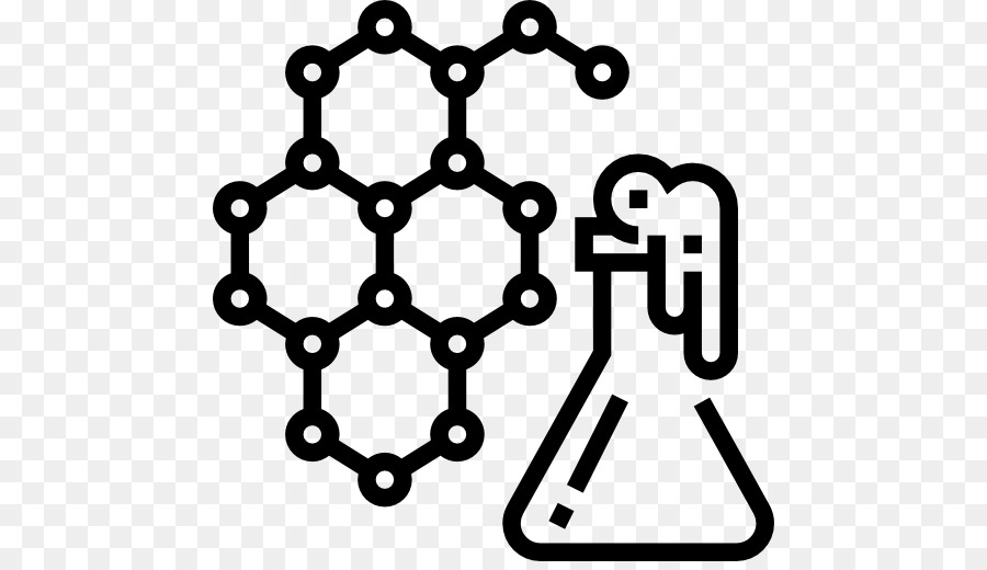 Icone Del Computer Biochimica Molecola - Rischio biologico