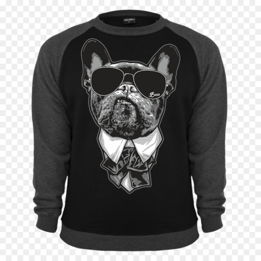 Felpa con cappuccio di Bulldog francese T-shirt Jumper - Maglietta