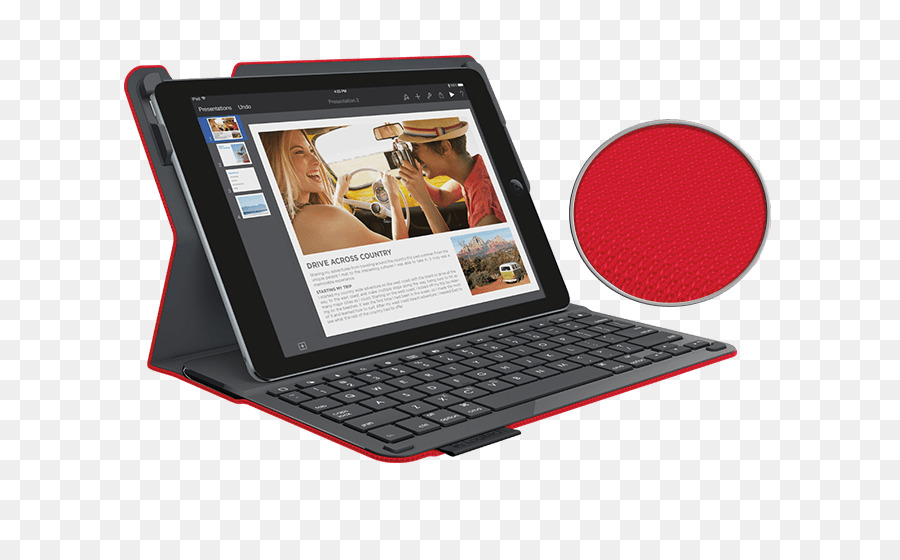 Computer-Tastatur iPad mini, Logitech Type+ für iPad Air 2 - Ipad