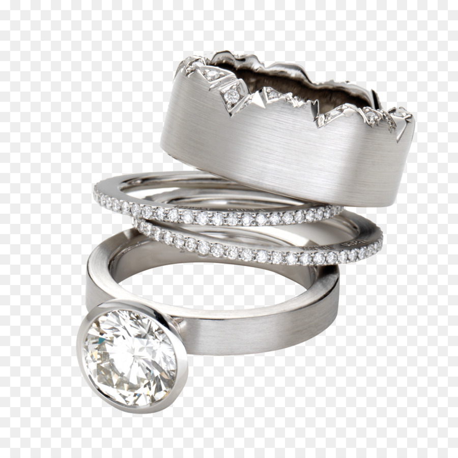 Ring Juwelier Schmuck Silber Brillant - Ring
