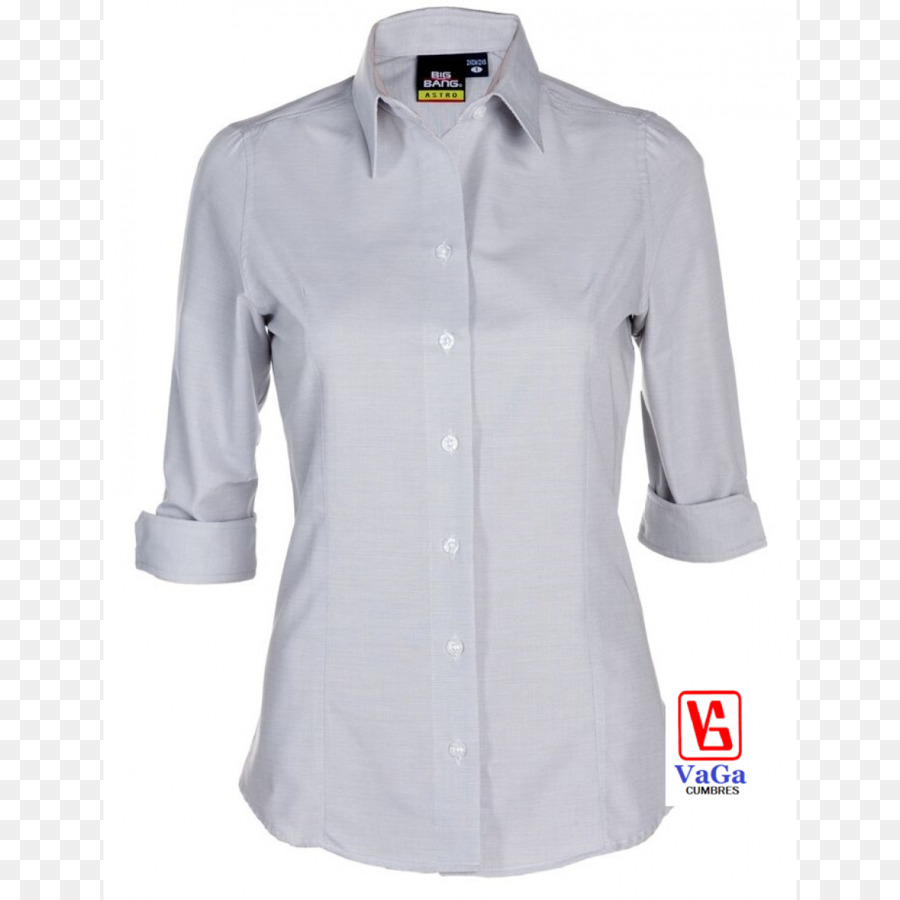 Bluse Kleid shirt Kragen, Ärmel Button - Kleid shirt