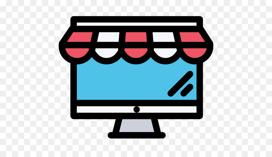 Trực tuyến mua sắm Máy tính Biểu tượng E-Clip nghệ thuật thương mại - cửa hàng trực tuyến