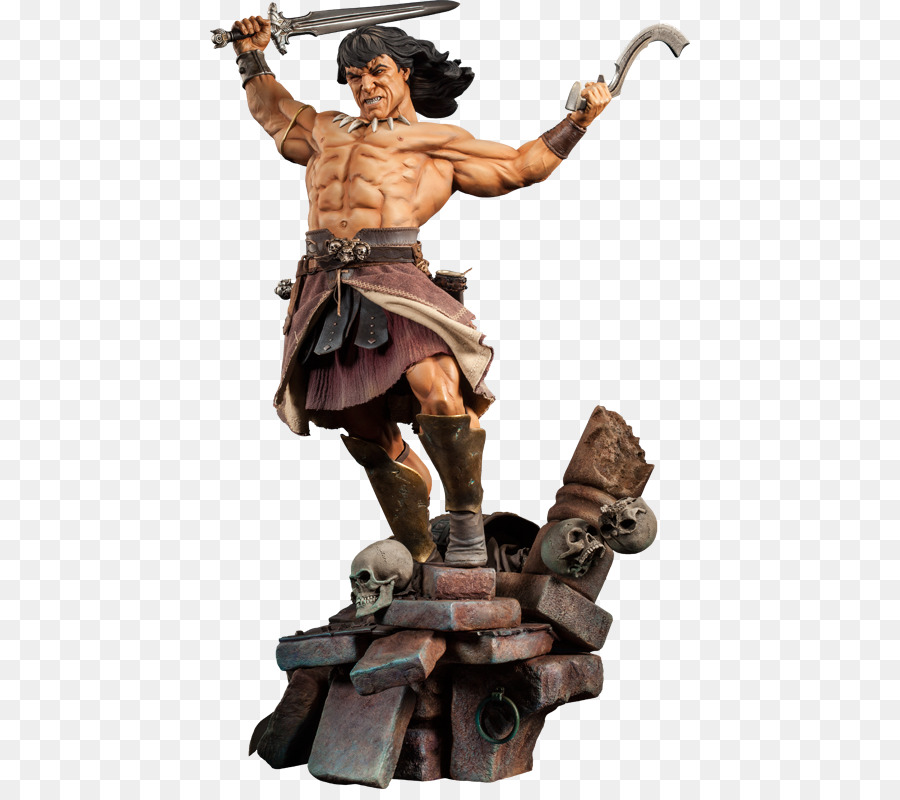 Conan Điêu khắc Bức tượng Tượng Lính đánh thuê - Conan