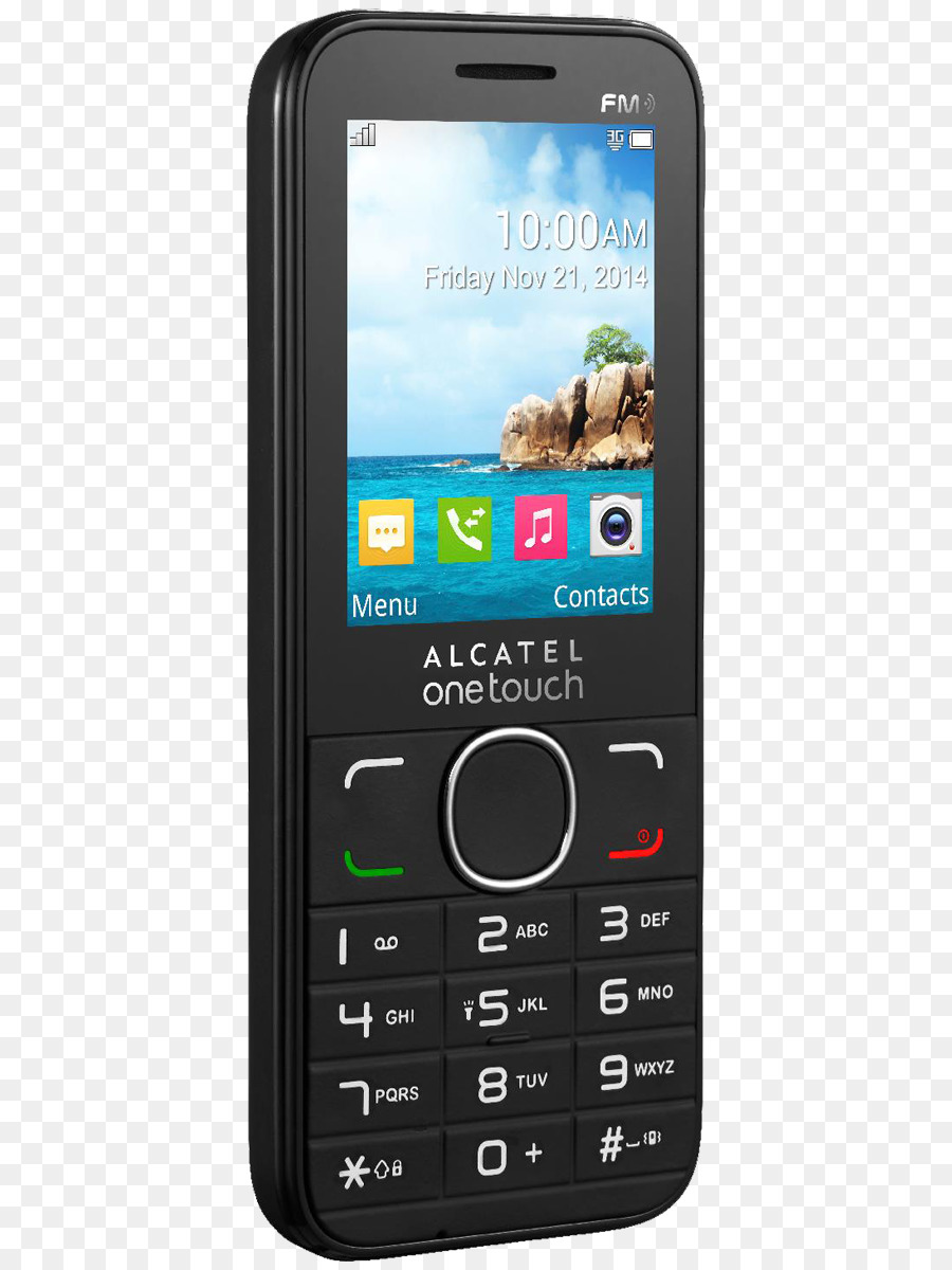Alcatel Handy Alcatel 2045   Schwarz,Mobil Telefon Subscriber identity module Alcatel 20.45 X - Iphone