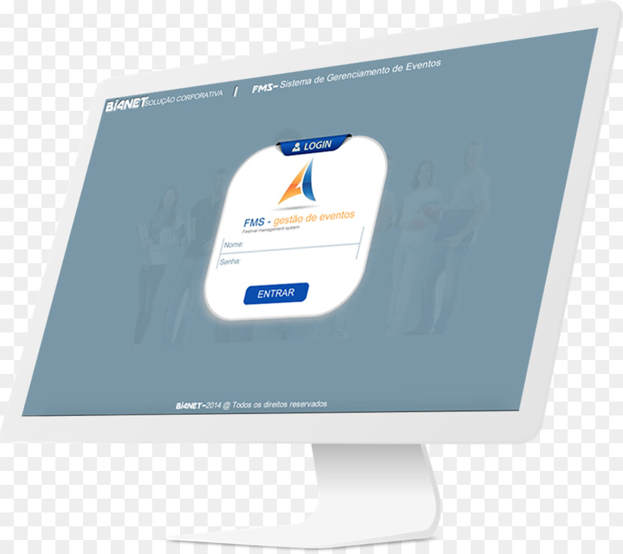 Marke Business Bi4net Logo - imac monitor