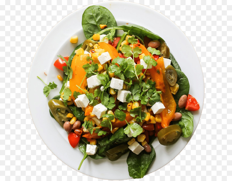 Israelischer Salat-Spinat Salat Vegetarische Küche Fattoush israelische Küche - Salat