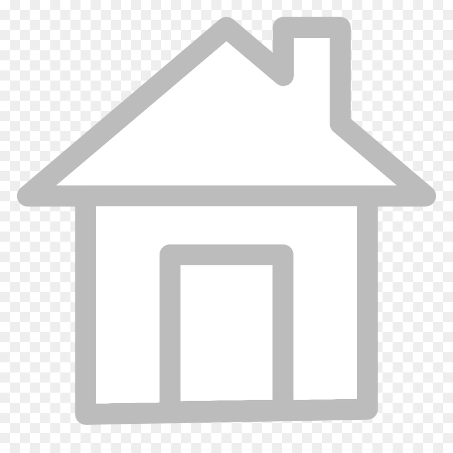 Haus der Schwarzen und weißen Gebäude, Computer-Icons Clip art - Haus