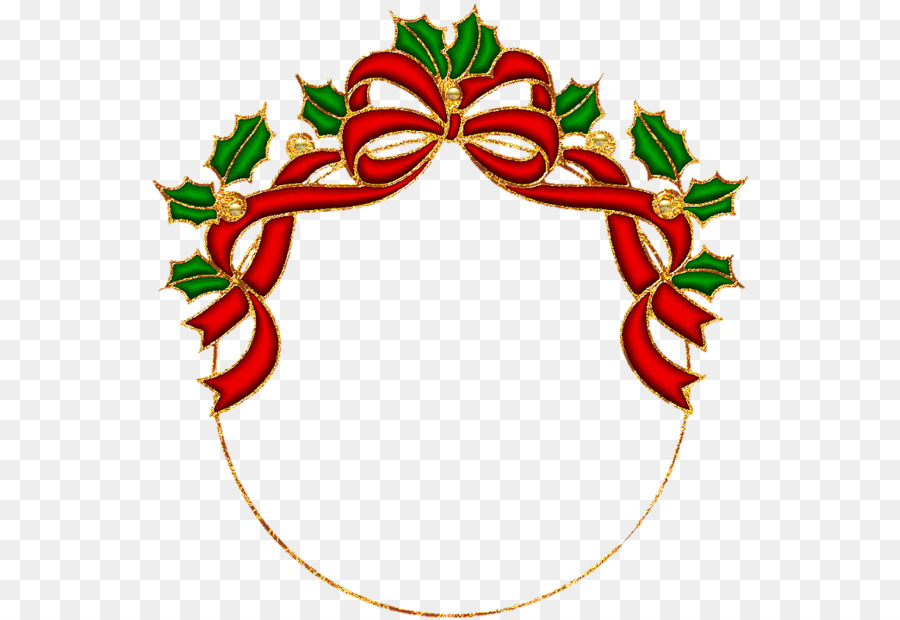 Weihnachten ornament Bilderrahmen Weihnachten Dekoration clipart - Weihnachten