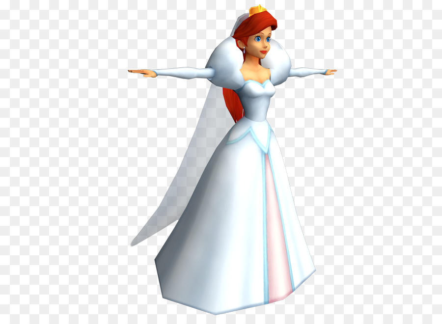 Die Sims 4 Kleid-Die Kleine Meerjungfrau - Modell Hochzeit