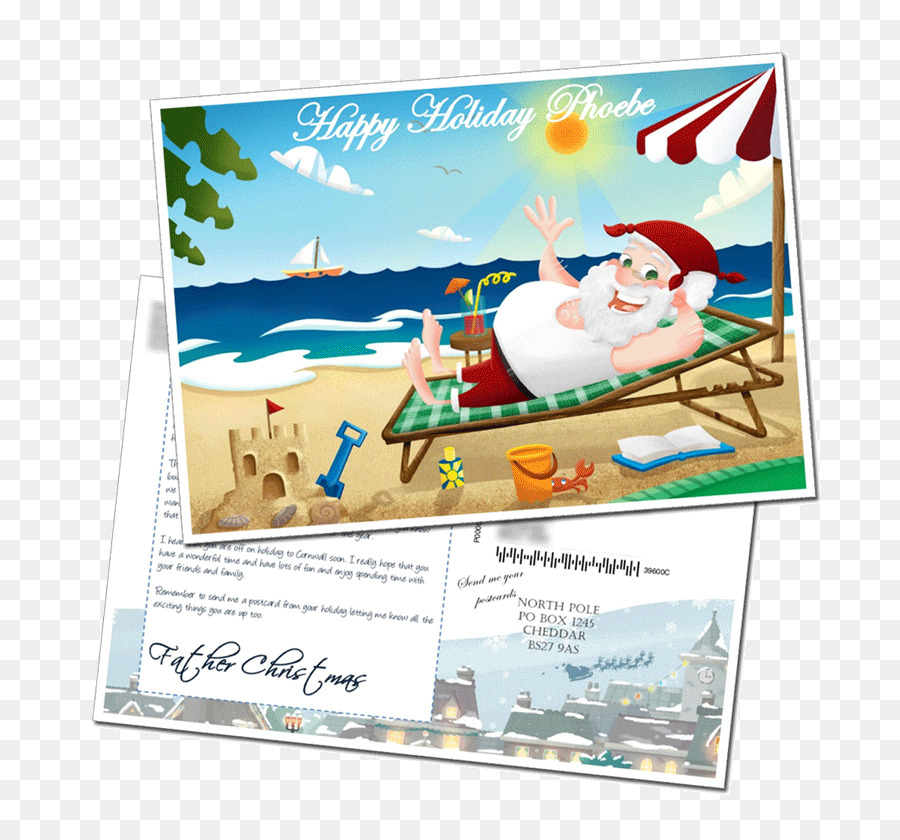 Babbo Natale, Cartoline Di Natale Lettera Di Saluto & Carte Di Nota - babbo natale