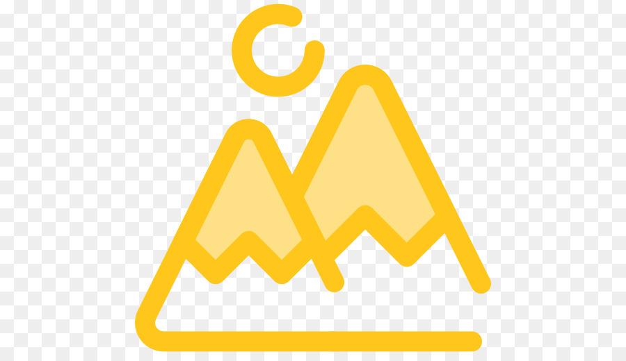 Icone del Computer Encapsulated PostScript Clip art - giallo di montagna