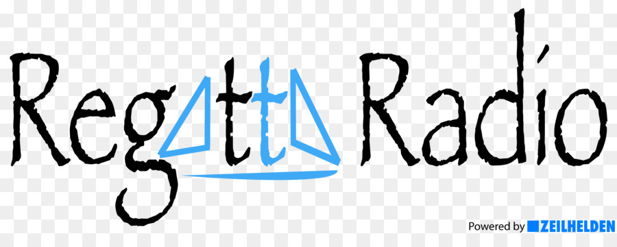 Kalligraphie-Logo Radio Der Marke - Design