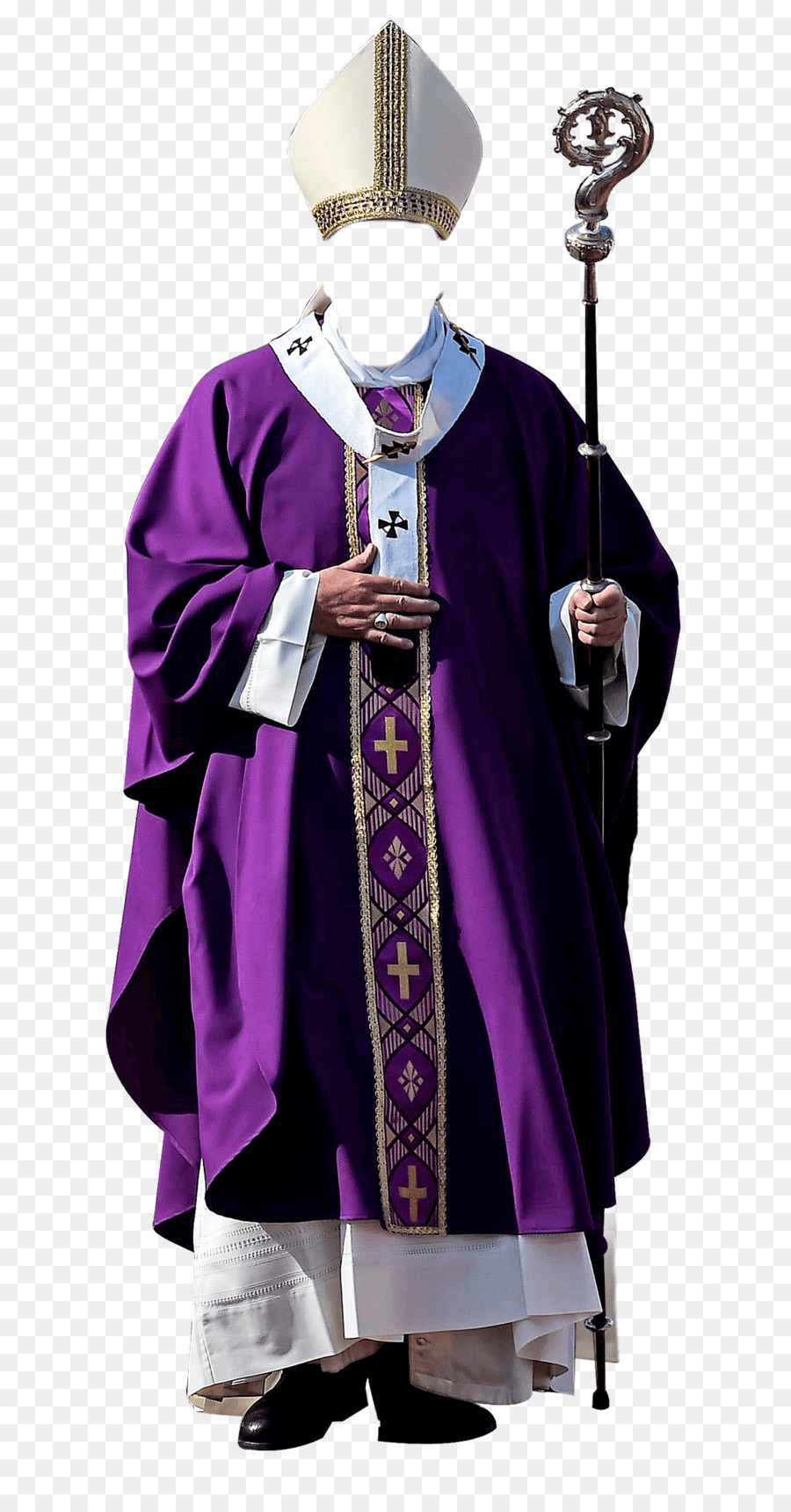 Bekleidung Papst Tunika Kleid Priester - Kleid