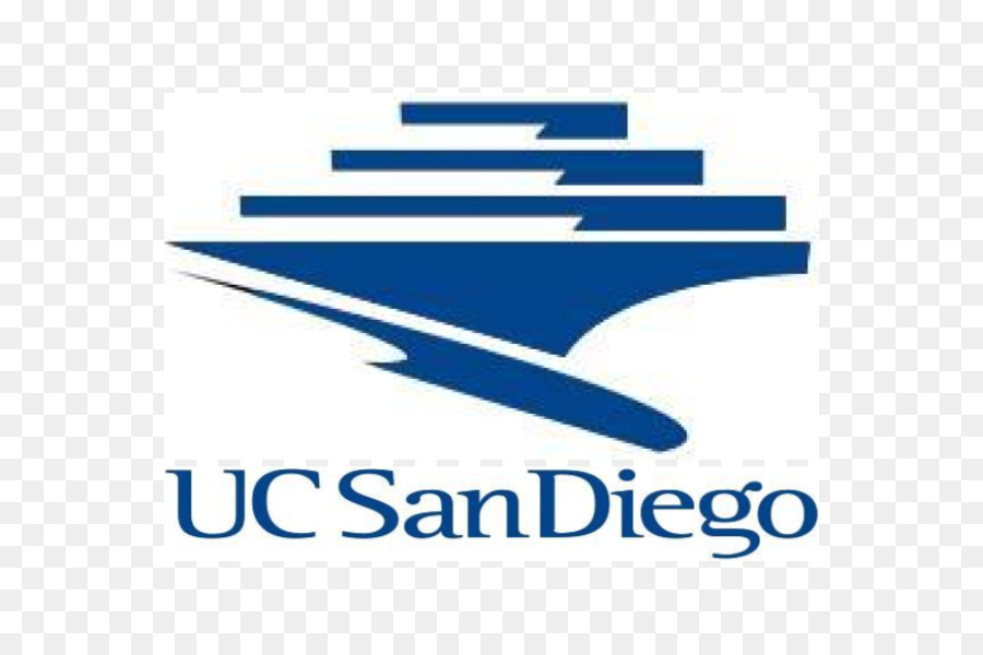 Logo der University of California, San Diego Brand-Organisation Linie - Linie