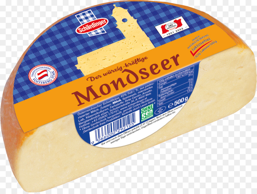 Gruyère Käse Mondseer Käse Verarbeitet Fett in der Trockenmasse - Käse