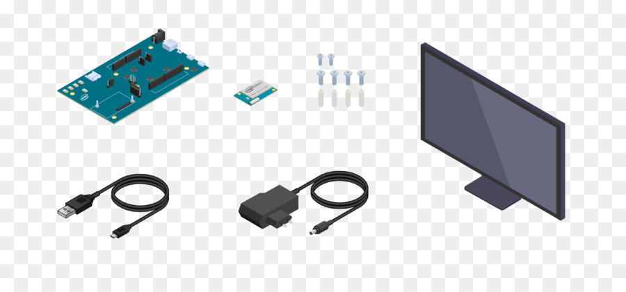 Elektrische Kabel von Microsoft Azure Elektronik Internet der Dinge sind Arduino - Iot